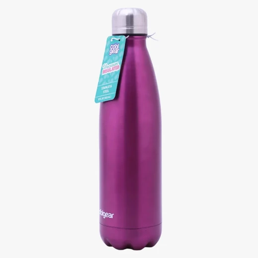 Cool Gear, Stainless Steel Water Bottle, Purple, 17 oz - Cool Gear - Image 5