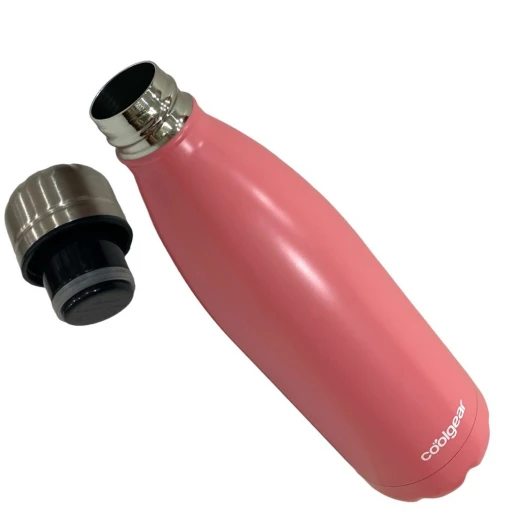 Cool Gear, Stainless Steel Water Bottle, Pink, 17 oz - Cool Gear - Image 2