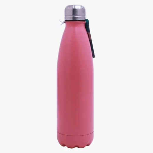 Cool Gear, Stainless Steel Water Bottle, Pink, 17 oz - Cool Gear - Image 3
