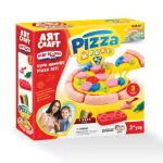 Art Craft , Pizza Play Dough Set , 3 Colors , 150 gr - Art Craft