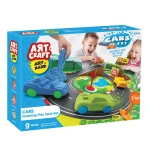 Art Craft, Art Sand Play Sand Set 300g Blue and Green for Creative Car Making, Molding Fun, Hand Skill Development and Imaginative Play for Kids - Art Craft