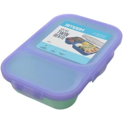 Smash, Lunch Box Duo Bento, Purple and Green