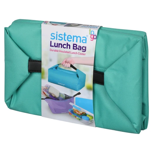 Sistema, Bento Lunch Bag To Go, Green Sistema, Bento Lunch Bag To Go, Green