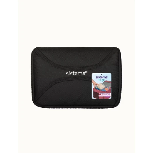 Sistema, Mega Fold Up Cooler Bag, Black - Sistema - Image 5