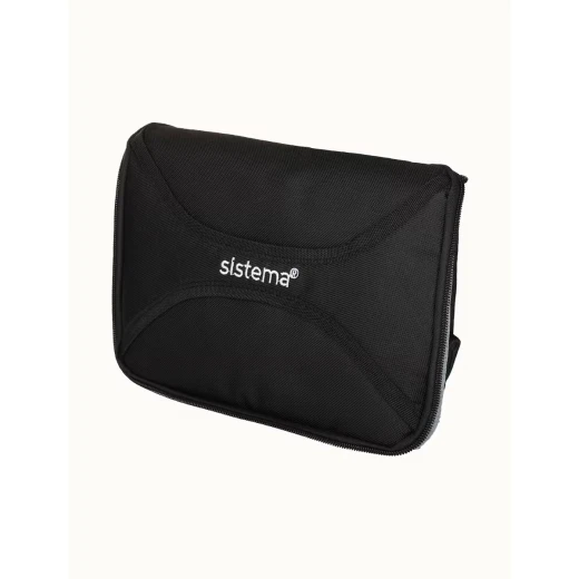 Sistema, Mega Fold Up Cooler Bag, Black - Sistema - Image 7