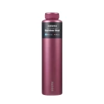 Sistema, Chic Stainless Steel Bottle, Red, 600 ml - Sistema