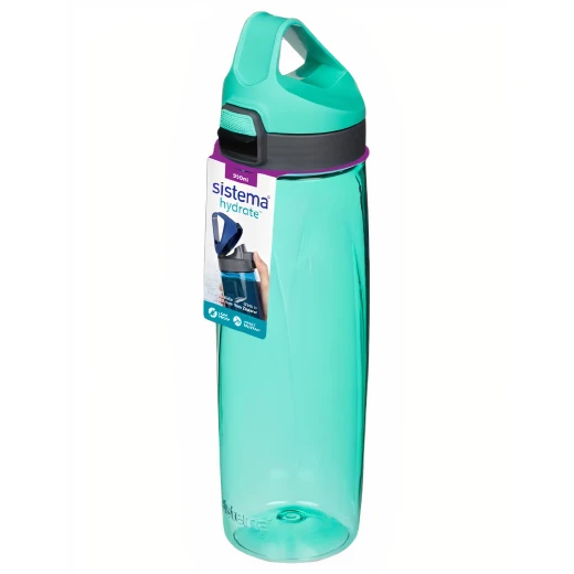 Sistema, Tritan Adventum Bottle, Turquoise, 900 ml Sistema, Tritan Adventum Bottle, Turquoise, 900 ml