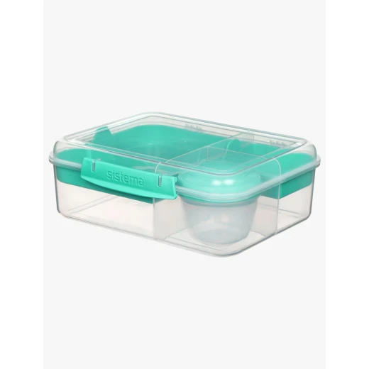 Sistema, Bento Lunch To Go, Green, 1.65 L - Sistema - Image 3