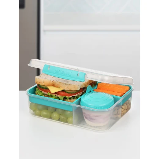 Sistema, Bento Lunch To Go, Green, 1.65 L - Sistema - Image 4