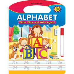 Dreamland | Write And Wipe Book | Alphabets | An Early Learning Book For Kids