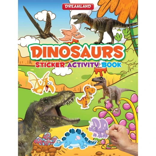 كتب أنشطة ملصقات - الديناصورات من دريم لاند - Dreamland - Image 3