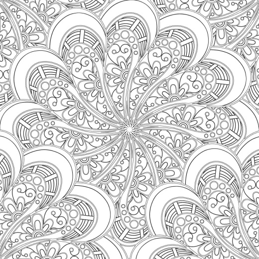 كتاب ماندالا  كتاب التلوين للكبار من دريم لاند - Dreamland - Image 2