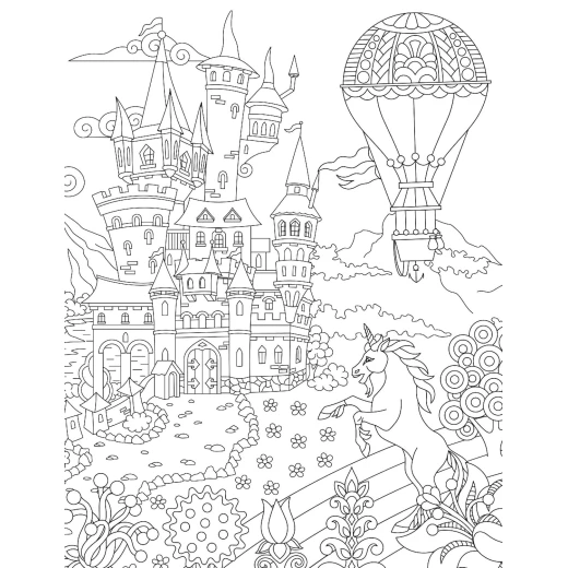 كتاب التلوين للكبار خيال من دريم لاند - Dreamland - Image 6