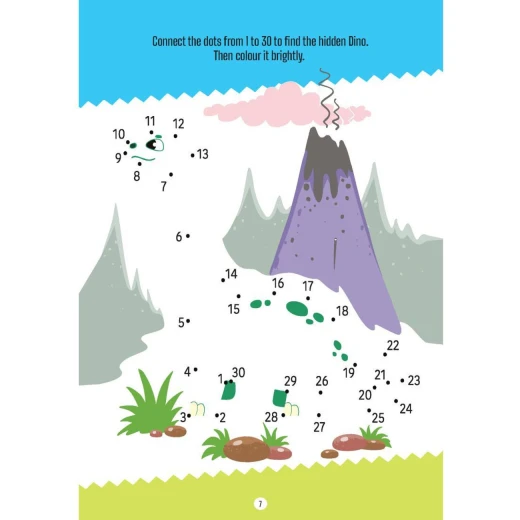 كتاب الأنشطة المذهل - الديناصورات والتنينات والوحوش من دريم لاند - Dreamland - Image 7