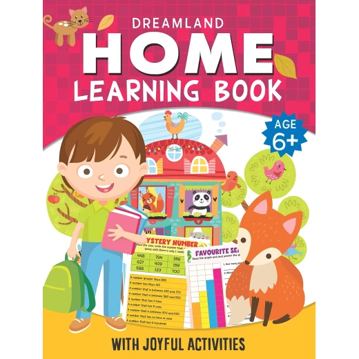 كتاب تعليمي منزلي مع أنشطة مبهجة 6+ من دريم لاند - Dreamland - Image 3