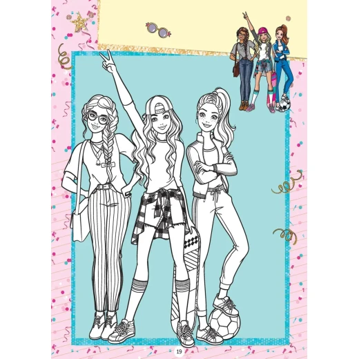 كتاب تلوين باربي من دريم لاند - Dreamland - Image 3
