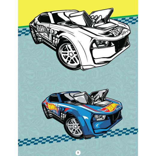كتاب تلوين هوت ويلز 2 - كتاب الرسم والأنشطة للأطفال من دريم لاند - Dreamland - Image 5