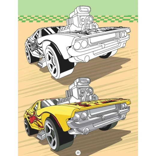 كتاب تلوين هوت ويلز 2 - كتاب الرسم والأنشطة للأطفال من دريم لاند - Dreamland - Image 10