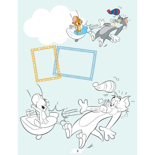 كتاب تلوين توم وجيري من دريم لاند - Dreamland - Image 2