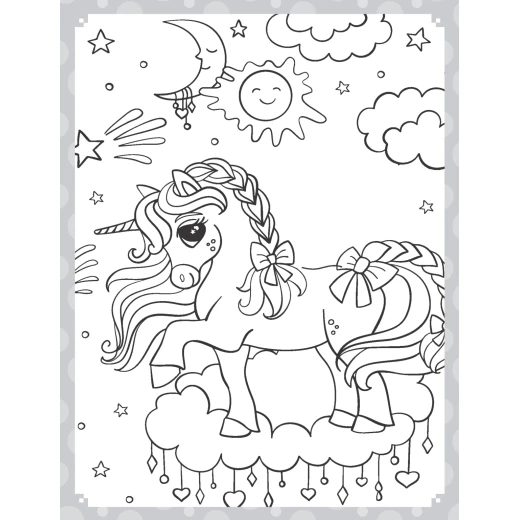 كتاب ممتع لتلوين وحيد القرن من دريم لاند - Dreamland - Image 7