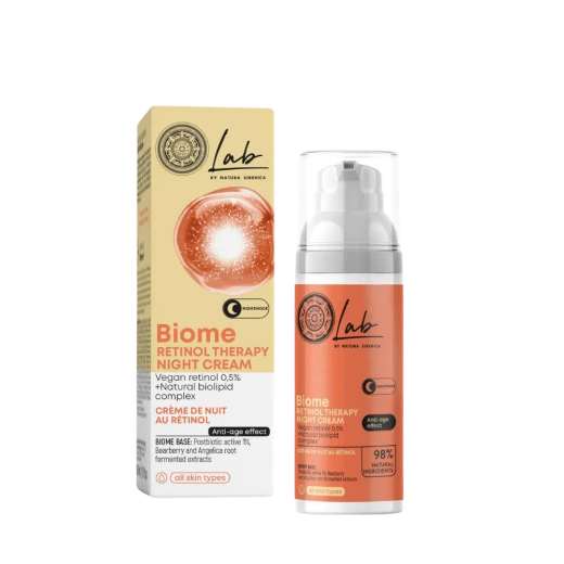 Lab Biome Retinol Therapy Night Face Cream 50 ml - Natura Siberica - Image 4