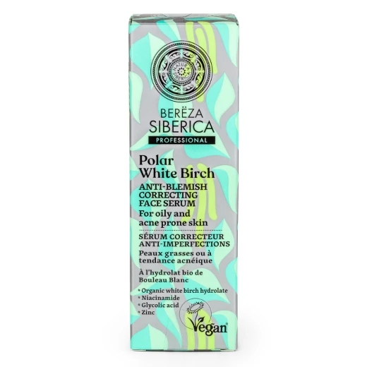 Natura Siberica Polar White Birch Anti-blemish Correcting Face Serum, 30 Ml - Natura Siberica - Image 8