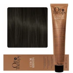 Fanola Oro Puro Ammonia free hair coloring cream ,No. 3.0 Dark Chestnut - Fanola