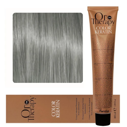 Fanola Oro Puro Ammonia free hair coloring cream , No.9.1 Very Light Blonde Ash Fanola Oro Puro Ammonia free hair coloring cream , No.9.1 Very Light Blonde Ash