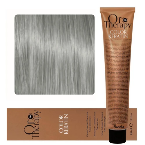 Fanola Oro Puro Ammonia free hair coloring cream , Blonde Platinum Ash No.10.1