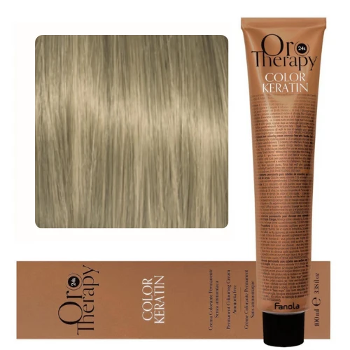 Fanola Oro Puro Hair Coloring Cream,No.9.3 Very Light Blonde Golden 