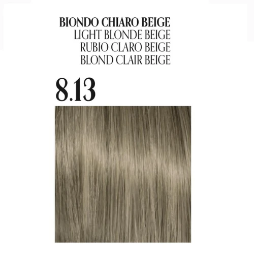 Fanola Oro Puro Ammonia free hair coloring cream ,No.8.13 Light Blonde Beige  - Fanola - Image 2