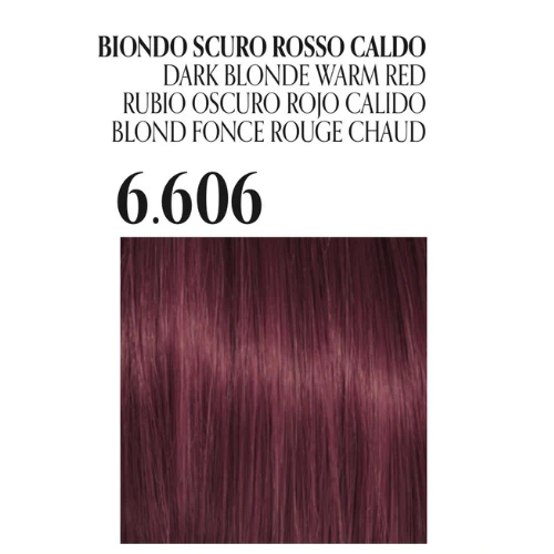 Fanola Oro Puro Ammonia free hair coloring cream  No 6.606 Dark Blonde Warm Red - Fanola - Image 3
