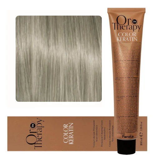 Fanola Oro Puro Ammonia free hair coloring cream No. 10.00 Intense Blonde Platinum Fanola Oro Puro Ammonia free hair coloring cream No. 10.00 Intense Blonde Platinum