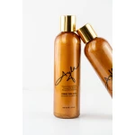 Ayla Shimmery golden Tanning Oil - GIMME SUN LOVE-CARROT OIL, SWEET ALMOND OIL AND VITAMIN E, WITH THE PERFECT GOLDEN SHIMMER - 240 ML / 8 FL OZ - Ayla Naturals