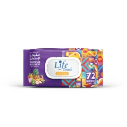 Life Touch Tropical Fruits Scented Wet Wipes