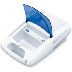 Beurer IH21 Nebuliser, Compressed Air Technology for Respiratory Relief, High Aerosol Output for Fast Medication Delivery, Includes Adult & Child Masks, Easy Home Use