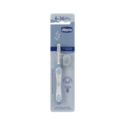 Chicco Toothbrush First Teeth Indigo 6-36m
