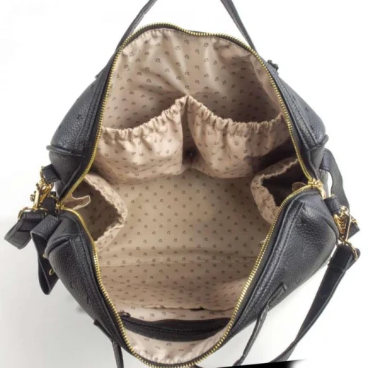 Pasito a Pasito Diaper Bags – London Black Changing Bag (LD) Elegant and Functional Baby Bag for Stylish Moms - Pasito a Pasito - Image 5