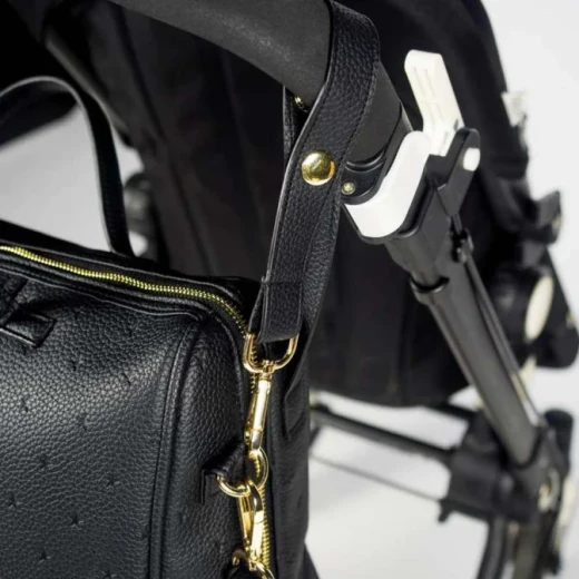 Pasito a Pasito Diaper Bags – London Black Changing Bag (LD) Elegant and Functional Baby Bag for Stylish Moms - Pasito a Pasito - Image 6