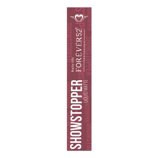 Forever 52 Showstopper Matte Liquid Lipstick SHW006 Long Lasting Bold Color Makeup - Forever 52 - Image 3