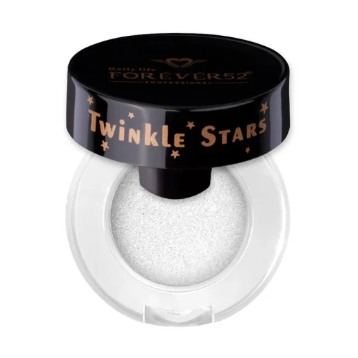 Forever 52 Iridescent Glitter Powder for Eyes Face and Body Party Makeup Glam Loose Glitter