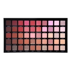 Color Me Out Eyeshadow Palette 50 Shade Makeup Kit Shimmer Matte Finishes for Beginners