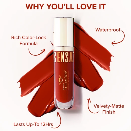 Forever 52 Terra Cotta Hydrating Lipgloss All Day Wear High Shine Makeup for Women - Forever 52 - Image 3
