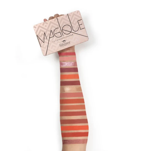 Forever 52 Magique Eyeshadow Palette NDE002 Professional Makeup Kit 15 Colors Versatile Eye Looks - Forever 52 - Image 2