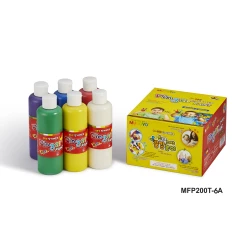 Mungyo Finger Paint 6 colors * 200 ml