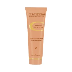 Coverderm Gentle Waterproof Makeup Removing Cream 75ml All Skin Types Cleansing Solution for Daily Use