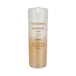 Coverderm Luminous Yeux Supreme Anti Aging Eye Cream for Dark Circles 15ml Brightening Hydrating Skincare