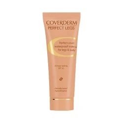 Coverderm Perfect Legs Waterproof Concealing Body Foundation 04 SPF16 Imperfection Coverage 50ml