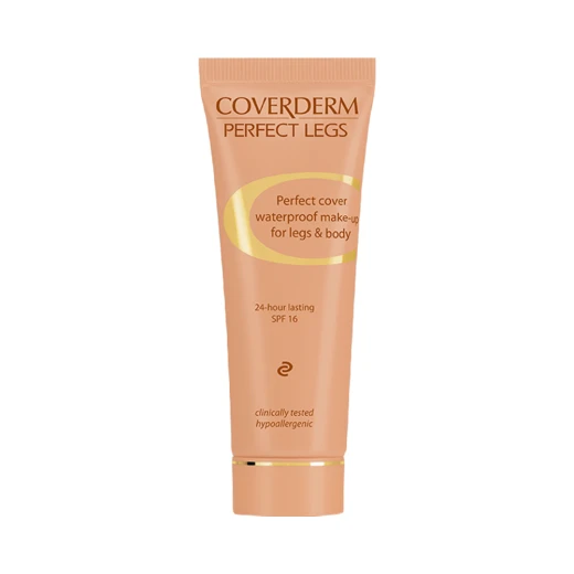 Coverderm Perfect Legs Waterproof Concealing Body Foundation 04 SPF16 Imperfection Coverage 50ml - Coverderm - Image 3
