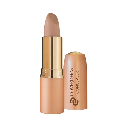 Coverderm Waterproof Concealer SPF 30 Anti Aging Dark Eye Circles Coverage 6gr Flawless Makeup - Coverderm - Image 3